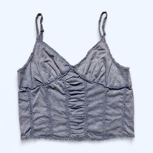 Full Tilt Blue Washed Cami